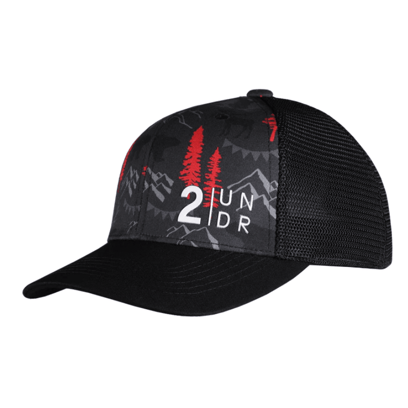 2Undr Snap Back Mesh Print Hat,UNISEXHEADWEARCAPS,2UNDR,Gear Up For Outdoors,