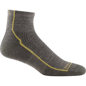 Darn Tough Mens 1/4 Cushion Hiker Sock,MENSSOCKSMEDIUM,DARN TOUGH,Gear Up For Outdoors,