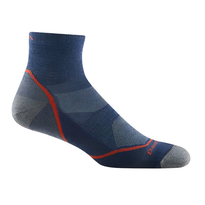 Darn Tough Mens Light Hiker 1/4 Sock,MENSSOCKSLIGHT,DARN TOUGH,Gear Up For Outdoors,