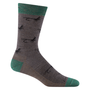 Darn Tough Mens McFly Crew Sock,WOMENSSOCKSLIGHT,DARN TOUGH,Gear Up For Outdoors,