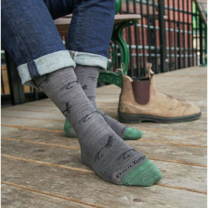 Darn Tough Mens McFly Crew Sock,WOMENSSOCKSLIGHT,DARN TOUGH,Gear Up For Outdoors,