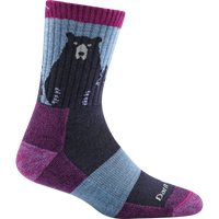 Darn Tough Womens Bear Town Micro Crew Lightweight Sock,WOMENSSOCKSLIGHT,DARN TOUGH,Gear Up For Outdoors,