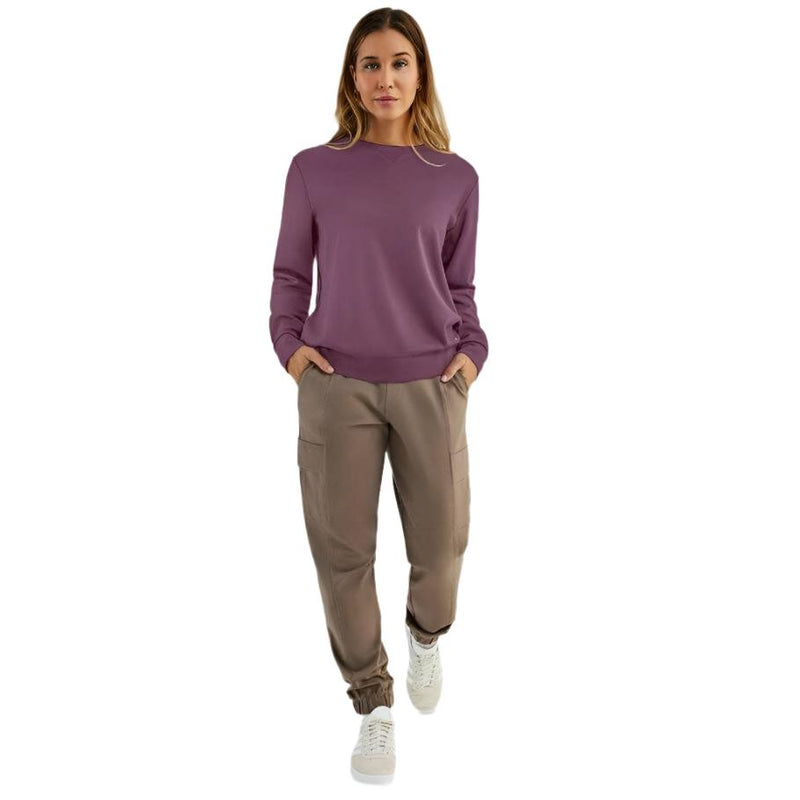 Fig Womens Evora Top,WOMENSSHIRTSLS TEE SLD,FIG,Gear Up For Outdoors,