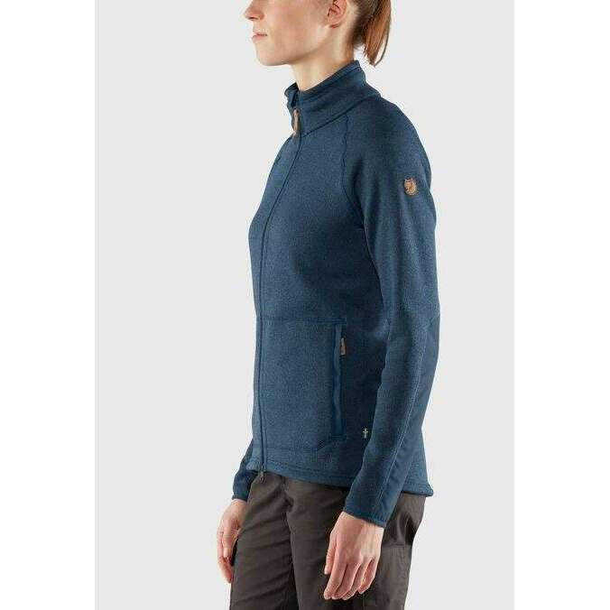 Fjallraven Womens Ovik Fleece Zip Sweater,WOMENSMIDLAYERSFULL ZIPS,FJALLRAVEN,Gear Up For Outdoors,