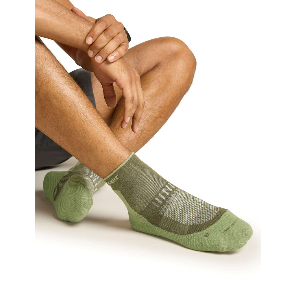 Icebreaker Mens Hike+ Light Mini Socks,MENSSOCKSLIGHT,ICEBREAKER,Gear Up For Outdoors,