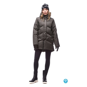 Indyeva Womens Ayaba Simplified Down Jacket,WOMENSDOWNWP LONG,INDYEVA,Gear Up For Outdoors,