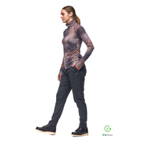 Indyeva Womens Riga II LS Turtle Neck,WOMENSSHIRTSLS BUT PLD,INDYEVA,Gear Up For Outdoors,