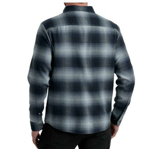 Kuhl Mens Law Flannel Long Sleeve Shirt,MENSSHIRTLS BUT PTN,KUHL,Gear Up For Outdoors,