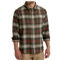 Kuhl Mens Law Flannel Long Sleeve Shirt,MENSSHIRTLS BUT PTN,KUHL,Gear Up For Outdoors,