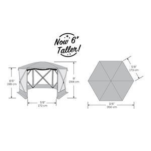 Kuma Bear Den Gazebo - 2025 Updated,EQUIPMENTTENTSSHELTERS,KUMA,Gear Up For Outdoors,