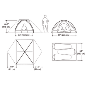 Marmot Crane Creek 3 Person Tent (3 Person/3 Season),EQUIPMENTTENTS3 PERSON,MARMOT,Gear Up For Outdoors,