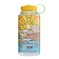 Nalgen 32OZ Wide Mouth Stain Glass Print Bottle,EQUIPMENTHYDRATIONWATBLT PLT,NALGENE,Gear Up For Outdoors,