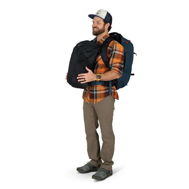 Osprey Mens Farpoint 40 Travel Back Pack,EQUIPMENTPACKSUP TO 45L,OSPREY PACKS,Gear Up For Outdoors,