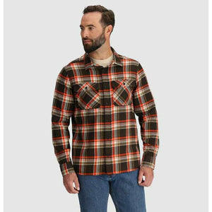 Outdoor Research Mens Feedback Flannel Twill Shirt,MENSSHIRTSSS BUT PTN,OUTDOOR RESEARCH,Gear Up For Outdoors,