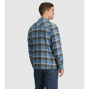 Outdoor Research Mens Feedback Flannel Twill Shirt,MENSSHIRTSSS BUT PTN,OUTDOOR RESEARCH,Gear Up For Outdoors,