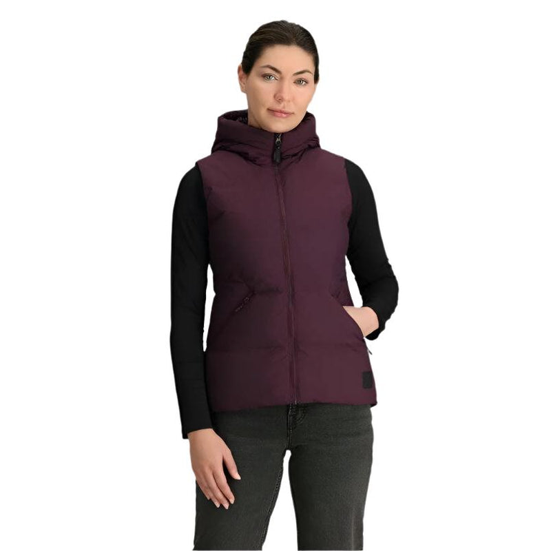 Outdoor Research Womens Coze Hooded Down Vest,WOMENSDOWNVESTS,OUTDOOR RESEARCH,Gear Up For Outdoors,