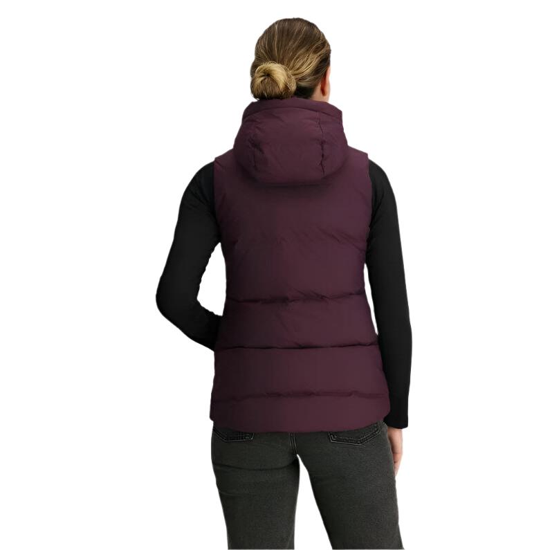 Outdoor Research Womens Coze Hooded Down Vest,WOMENSDOWNVESTS,OUTDOOR RESEARCH,Gear Up For Outdoors,