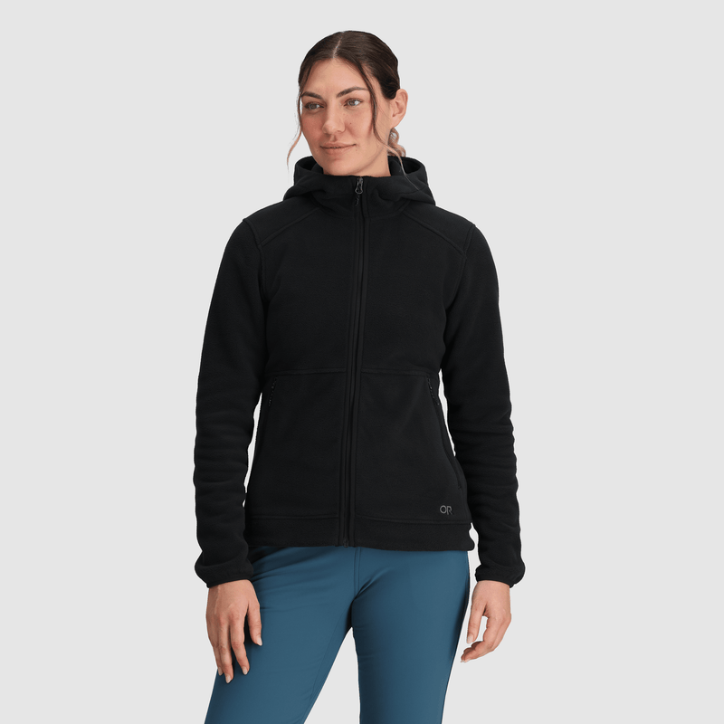 Outdoor Research Womens Polartec 200 Hoodie,WOMENSMIDLAYERSFULL ZIPS,OUTDOOR RESEARCH,Gear Up For Outdoors,