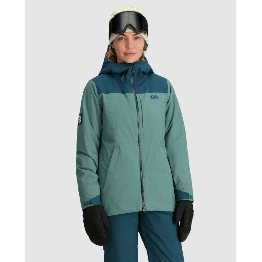 Outdoor Research Womens Snowcrew Insulated Ski Jacket,WOMENSINSULATEDWP REGULAR,OUTDOOR RESEARCH,Gear Up For Outdoors,