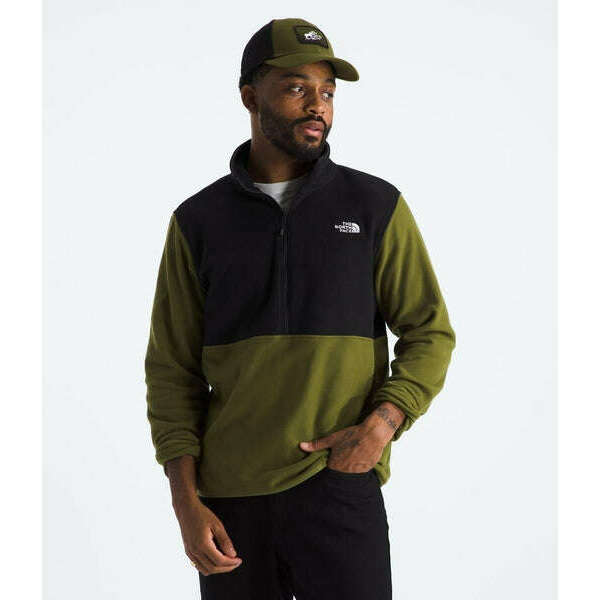 The North Face Mens Glacier Fleece 1/2 Zip,MENSMIDLAYERSPULLOVERS,THE NORTH FACE,Gear Up For Outdoors,