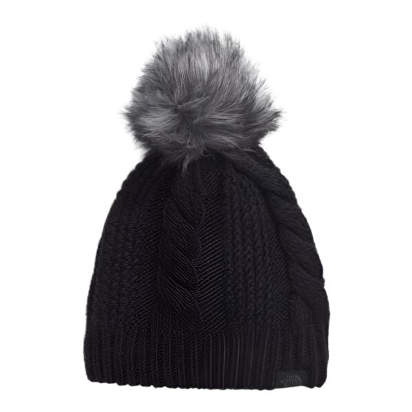 The North Face Womens Oh Mega Fur Pom Lined Beanie,UNISEXHEADWEARTOQUES,THE NORTH FACE,Gear Up For Outdoors,