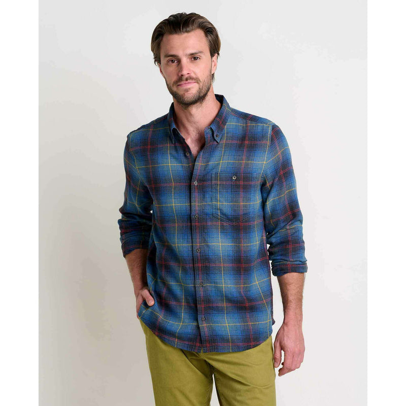 Toad&Co Mens Airsmyth LS Shirt,MENSSHIRTLS BUT PTN,TOAD & CO,Gear Up For Outdoors,