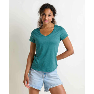 Toad&Co Womens Marley V Neck SS T Shirt,WOMENSSHIRTSSS TEE SLD,TOAD & CO,Gear Up For Outdoors,