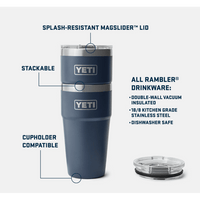 Yeti 20 oz Stackable Cup with MagSlider Lid,EQUIPMENTHYDRATIONWATBLT IMT,YETI,Gear Up For Outdoors,