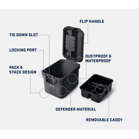 Yeti Loadout GoBox 15,EQUIPMENTSTORAGEHARD SIDED,YETI,Gear Up For Outdoors,