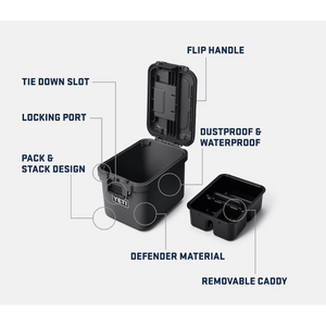 Yeti Loadout GoBox 15,EQUIPMENTSTORAGEHARD SIDED,YETI,Gear Up For Outdoors,