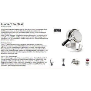 GSI Glacier Stainless Steel Percolator - 3 Sizes,EQUIPMENTCOOKINGPOTS PANS,GSI,Gear Up For Outdoors,