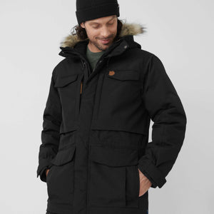 Fjallraven Mens Nuuk Parka,MENSINSULATEDNWP LONG,FJALLRAVEN,Gear Up For Outdoors,