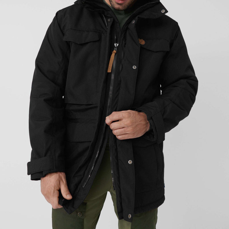 Fjallraven Mens Nuuk Parka,MENSINSULATEDNWP LONG,FJALLRAVEN,Gear Up For Outdoors,