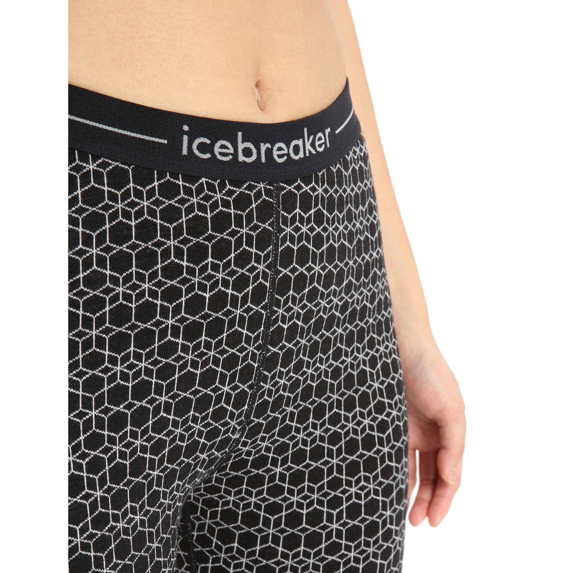 Icebreaker 250 Vertex Leggings Crystalline W Black